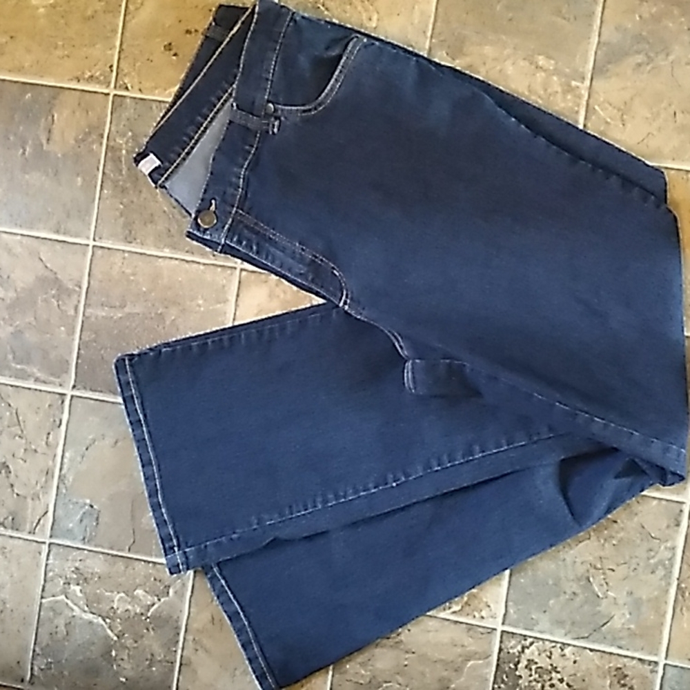 WOMAN WITHIN Boot cut Jeans, Size: 14W * NEW *